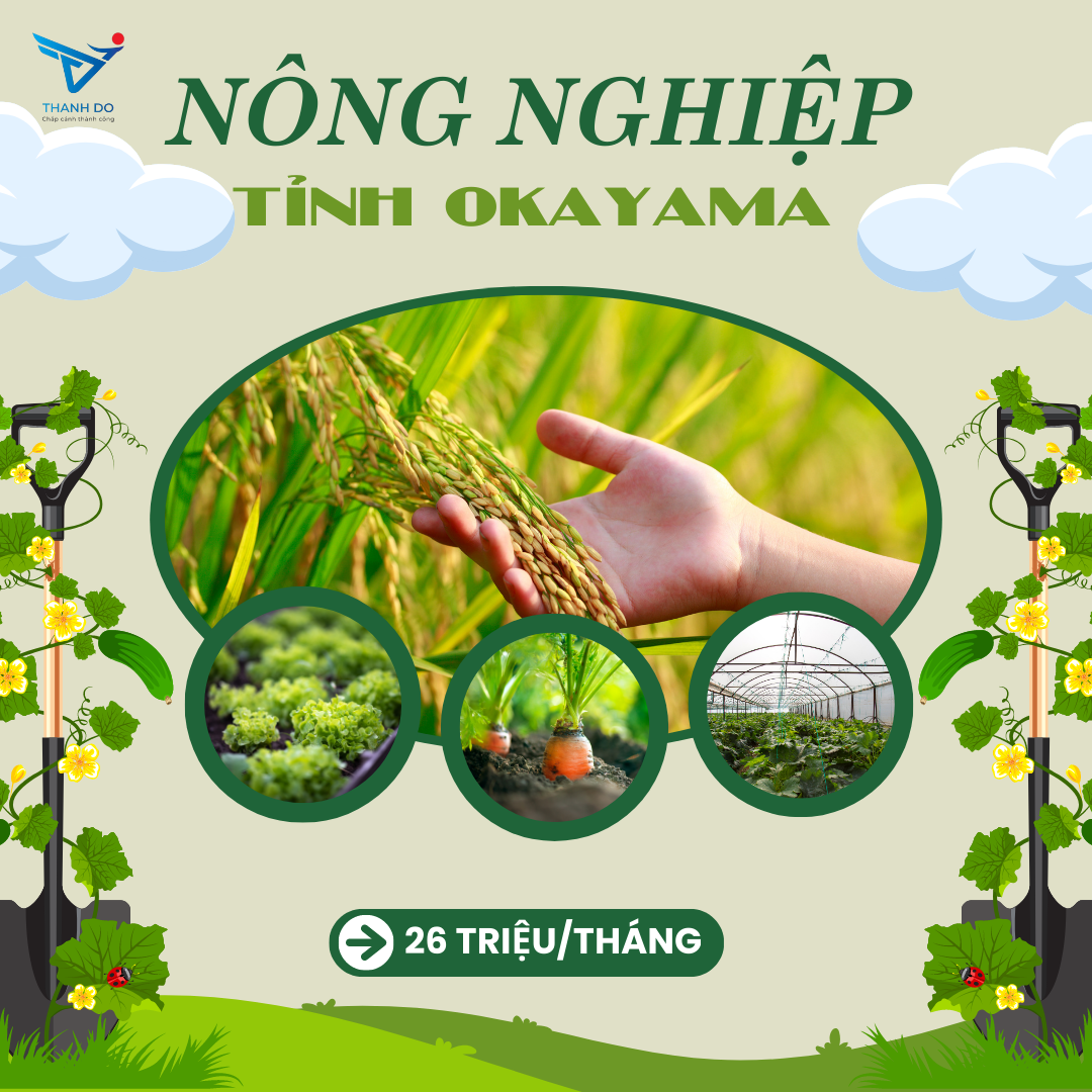 CÔNG TY XKLĐ THÀNH ĐÔ TUYỂN 06 NAM - ĐƠN HÀNG NÔNG NGHIỆP